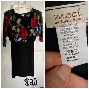 Women's Dress: Black